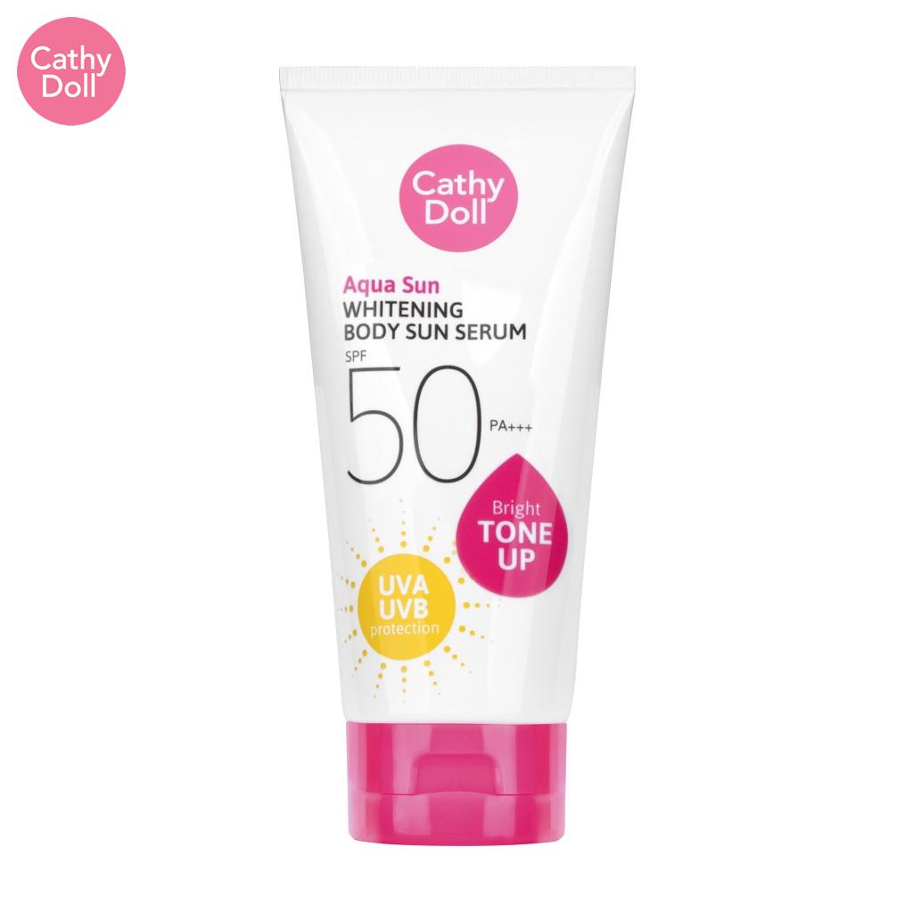 CathyDoll Aqua Sun Whitening Body Sun Serum SPF50 50ml