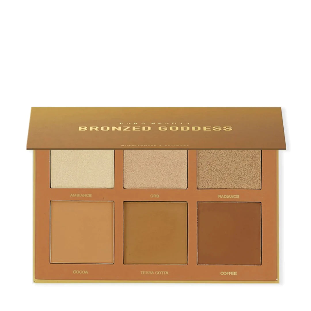 Kara Beauty Bronzed Goddess Bronzer & Highlight Palette - 6 shades
