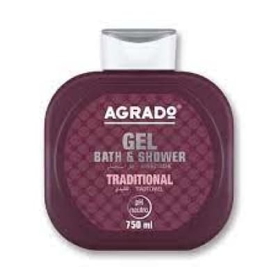 Agrado Gel Bath & Shower Traditional 750ml