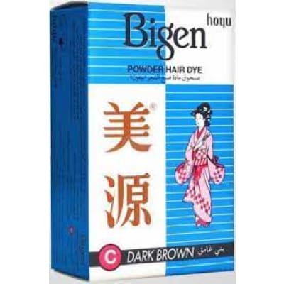 Bigen Hair Color Powder Hair Dye Dark Brown 6g