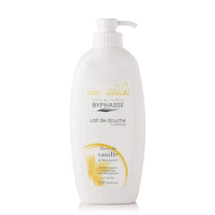 Byphasse Caresse lait de douche fleur de vanille saffronskins.com