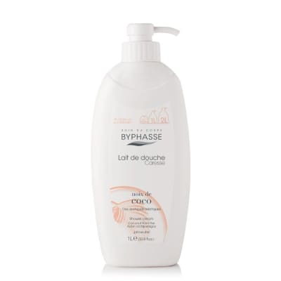 Byphasse Caresse lait de douche noix de coco saffronskins.com