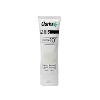 Clariss Milk Face Wash Whitening 10 Extra Moisturizing 100ml