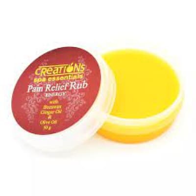 Creations Spa Essentials Pain Relief Rub Energy 50g