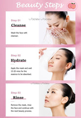 BIOAQUA Peach Extract Fruit Acid Exfoliating Face Gel 140g