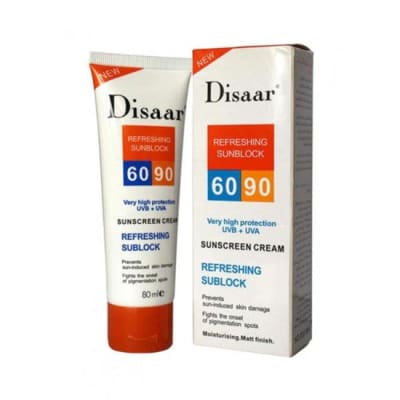 Disaar Refreshing Sun Block Very High Protection Sunscreen