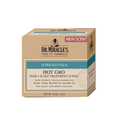 Dr. Miracles Strengthen Hot Gro Hair & Scalp Treatment 113gm saffronskins.com
