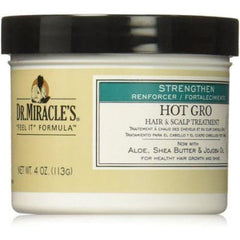Dr. Miracles Strengthen Hot Gro Hair & Scalp Treatment 113gm saffronskins.com