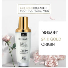 DR. Rashel Milk With Real Gold And Collagen Facial MIlk 100ml saffronskins.com™