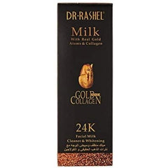 DR. Rashel Milk With Real Gold And Collagen Facial MIlk 100ml saffronskins.com™