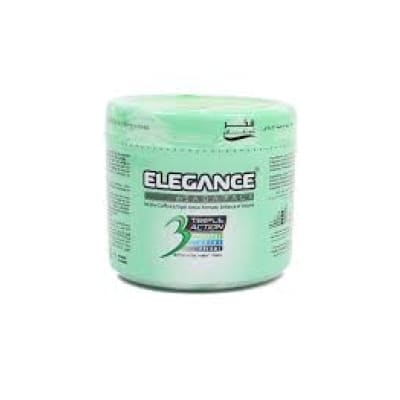 Elegance Triple Action Styling Hair Gel for All Hair Types, Green saffronskins.com