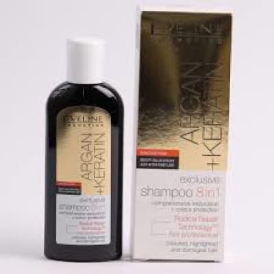 Eveline Cosmetics Exclusive Hair Oil 8 in1 Argan + Keratin