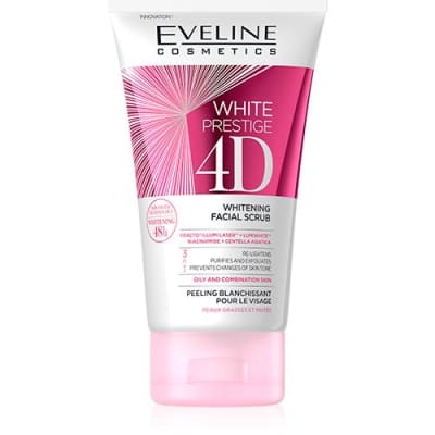 Eveline Whitening Facial Scrub 150gm saffronskins