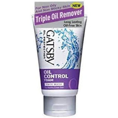 Gatsby Oil Protection Oil Control Foam Face Wash
