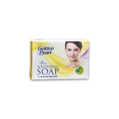 Golden Pearl Whitening Soap Oily Skin saffronskins.com™
