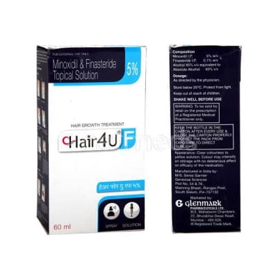 Hair 4U F 5% Spray/Solution 60ml saffronskins