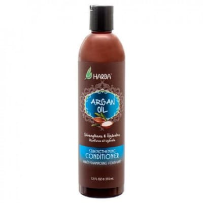 Harba Argan Oil Strengthening Conditioner, 12oz (355ml) saffronskins.com™