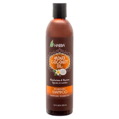 Harba Monoi Coconut Oil Nourishing Shampoo 355ml saffronskins.com™
