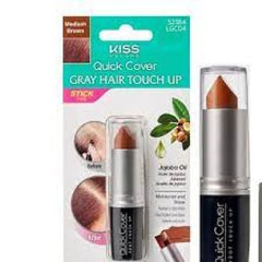 Kiss Quick Cover Grey Hair Touch Up Medium Brown 6g