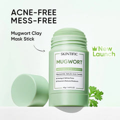 SKINTIFIC Mugwort Acne Clay Mask Stick (40g)