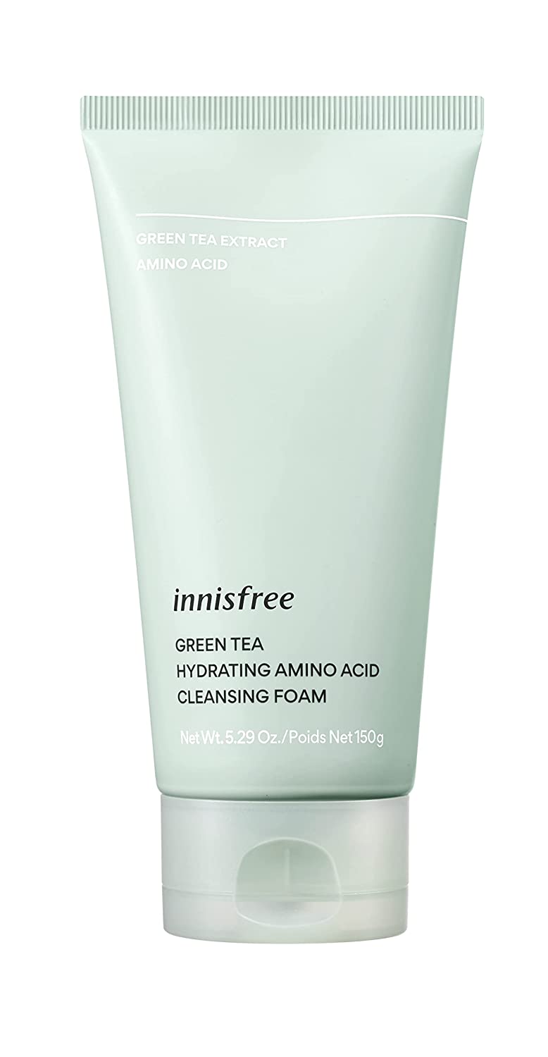 Innisfree Green Tea Hydrating Amino Acid Cleansing Foam 150ml
