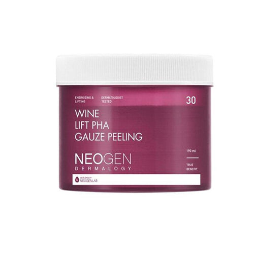 Neogen bio-peel wine lift pha gauze peeling 30ea