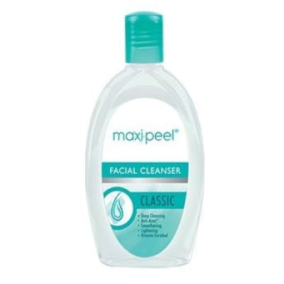MAXI-PEEL face cleanser