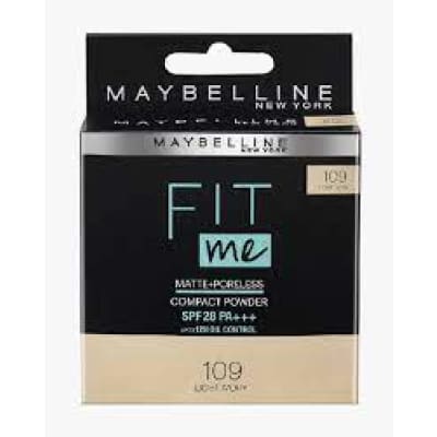 Maybelline Ney York Fit Me Matte+Poreless Powder109 Light