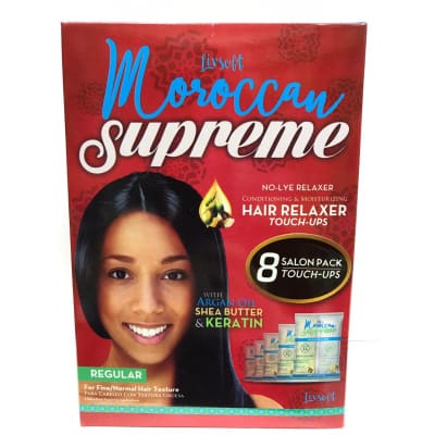Moroccan Supreme Hair Relaxer 8 Salon Pack Touch-Ups saffronskins.com™