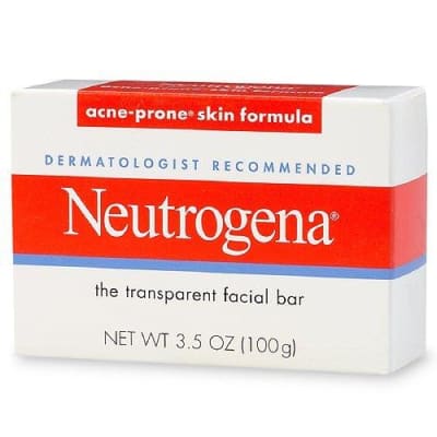 Neutrogena Acne-Prone Skin Facial Cleansing bar Soap 100gm saffronskins