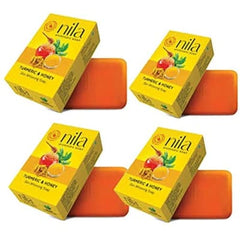 Nila Ayurvedic Soap Turmeric & Honey Skin Whitening Soap