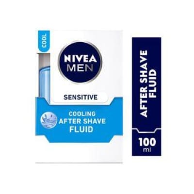 NIVEA, MEN, After Shave Fluid, Sensitive Cooling, 100ml saffronskins