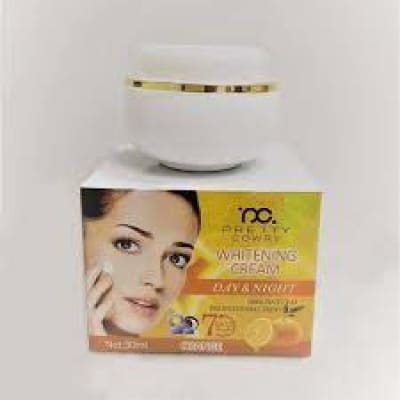 Pretty Cowry Whitening Cream Day & Night With Orange 30ml