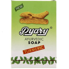 Pyary Ayurvedic Turmeric Soap 75gm saffronskins.com
