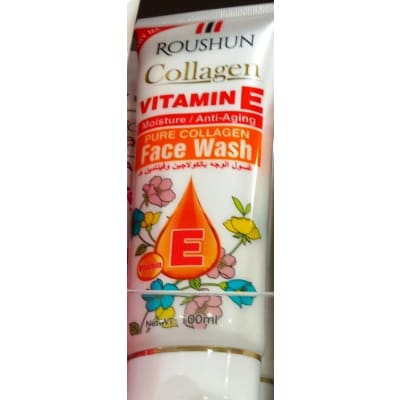 Roushun Collagen Vitamin E Face Wash 100ml