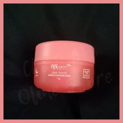 Ryx skin Clear Bomb Night cream saffronskins.com