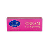 SH-18 Premium Extra-Fort Cream Skin Lightening, 50g saffronskins.com™