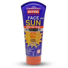 Nitro face sun protection whitening cream with spf 60-170ml