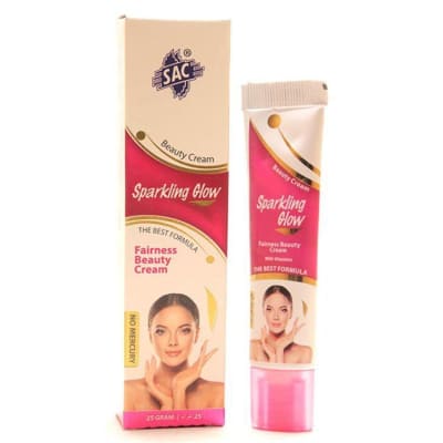 Sparkling Glow Fairness Beauty Cream 25gm saffronskins.com™