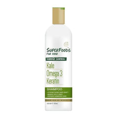 Superfood Damage Control Kale Omega 3 Keratin Shampoo 355ml saffronskins.com™