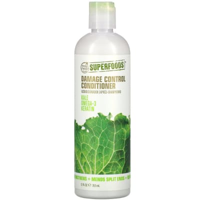 Superfoods Damage Control Conditioner Kale Omega 3 Keratin 355ml saffronskins.com™