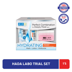 Hada Labo Premium Whitening / Hydrating 123 / Blemish & Oil Control Trial Set