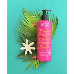 Tahitian Gardenia Flowers & Mango Butter Curl Defining Shampoo 473ml saffronskins.com™