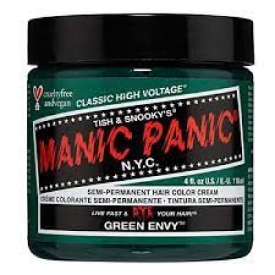 Tish & Snooky’s Manic Panic Green Envy Hair Color Cream