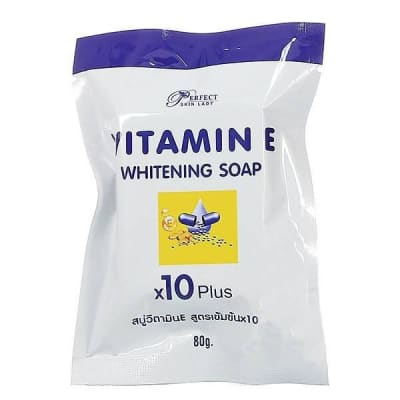 Vitamin E Whitening x10 Plus Soap 80gm saffronskins.com
