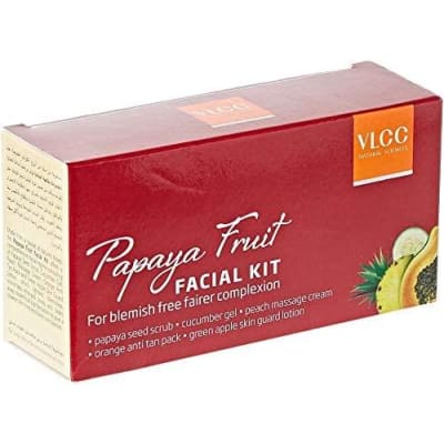 VLCC Papaya Fruit Facial Kit saffronskins