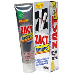 Zact Imported Stain Fighter Super Whitening Anti-Tobacco Stain Smokers Toothpaste (150 g) saffronskins