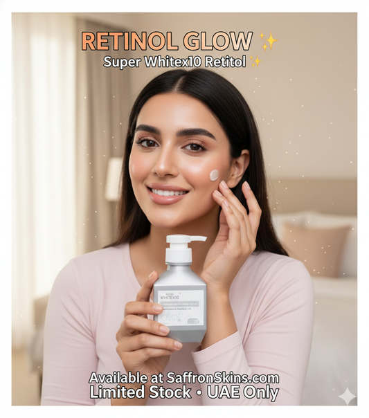 Super White X10 Collagen Bird’s Nest Retinol 200 gm — The Ultimate Whitening & Repair Cream Loved in UAE & Worldwide-saffonskins