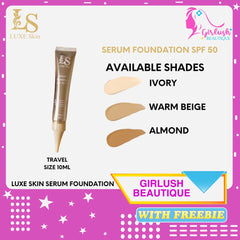Luxe Skin Serum Foundation 10ml Travel Size