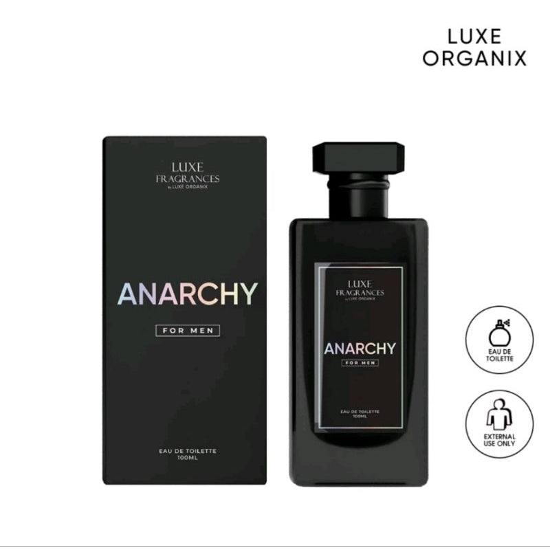 ANARCHY Luxe Fragrances by Luxe Organix for Men EDT 100ml